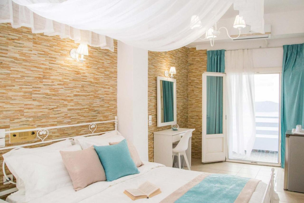 คาเฟียริส อพาร์ตเมนต์ - ออน เดอะ คลิฟ Aparthotel ฟิรอสเตฟานี ภายนอก รูปภาพ