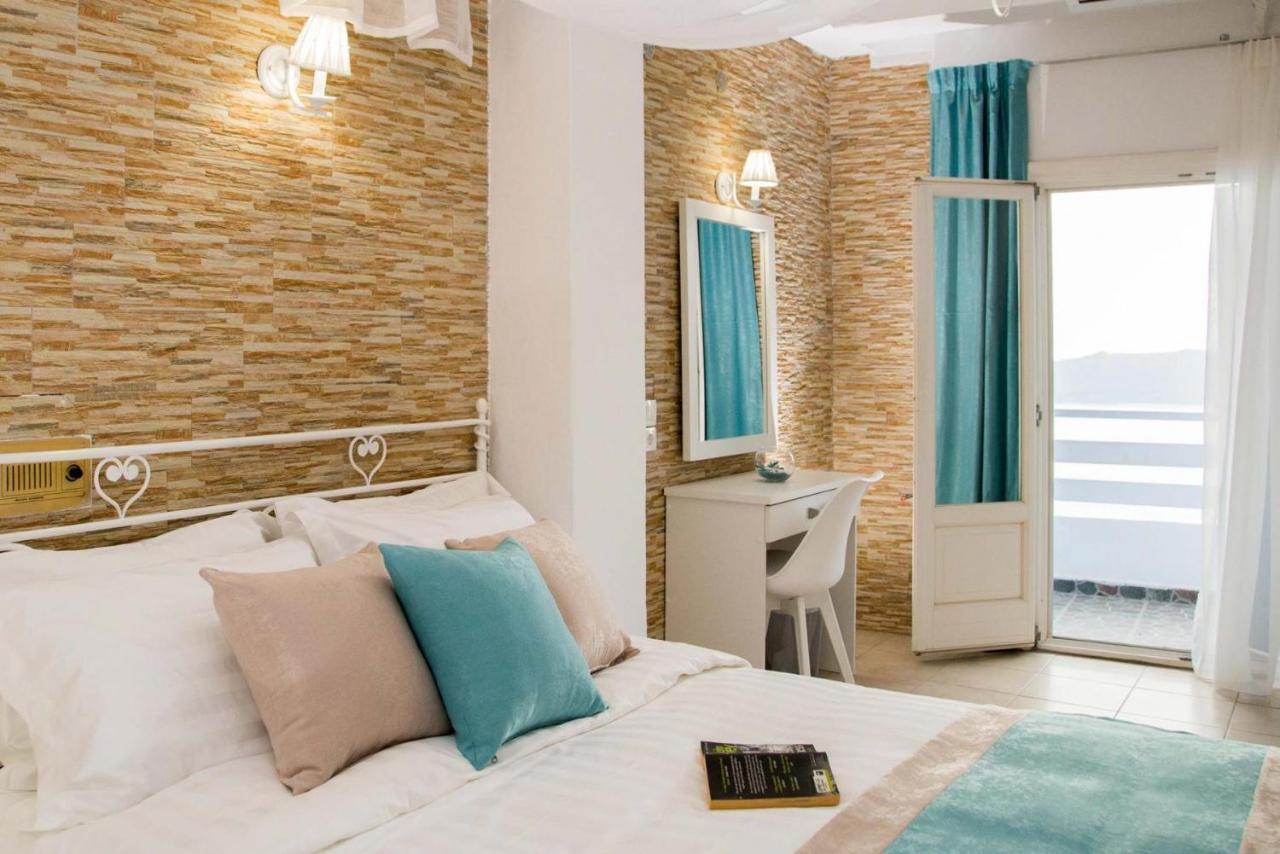 คาเฟียริส อพาร์ตเมนต์ - ออน เดอะ คลิฟ Aparthotel ฟิรอสเตฟานี ภายนอก รูปภาพ