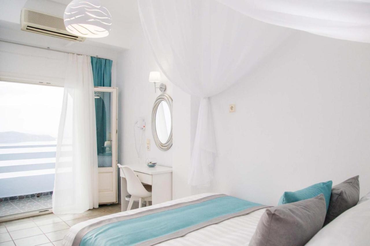 คาเฟียริส อพาร์ตเมนต์ - ออน เดอะ คลิฟ Aparthotel ฟิรอสเตฟานี ภายนอก รูปภาพ