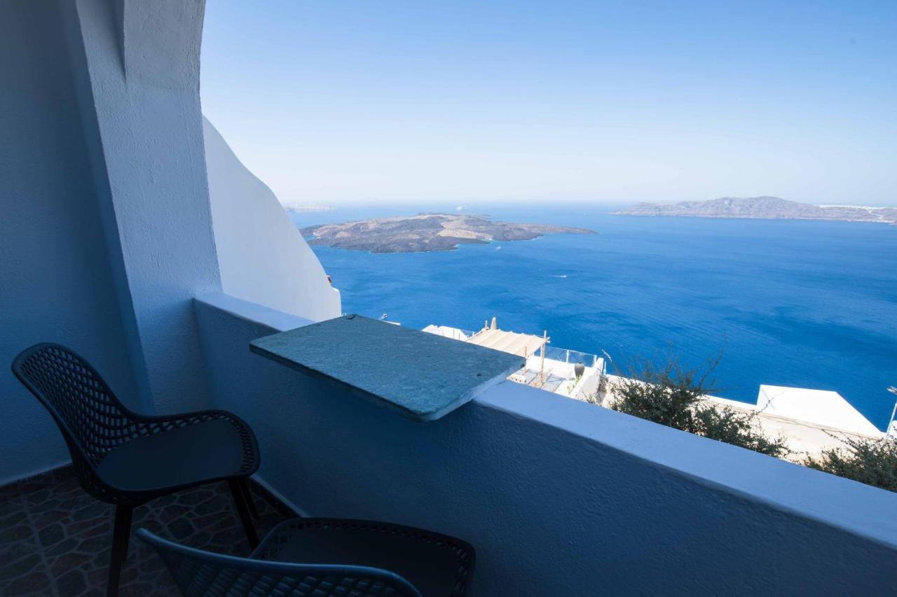 คาเฟียริส อพาร์ตเมนต์ - ออน เดอะ คลิฟ Aparthotel ฟิรอสเตฟานี ภายนอก รูปภาพ