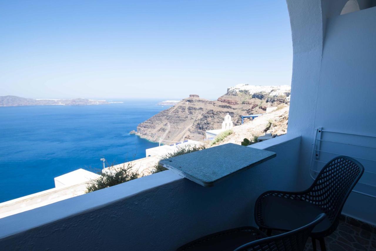 คาเฟียริส อพาร์ตเมนต์ - ออน เดอะ คลิฟ Aparthotel ฟิรอสเตฟานี ภายนอก รูปภาพ