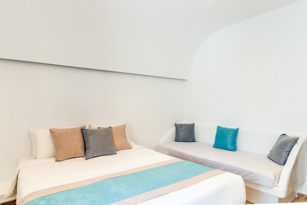 คาเฟียริส อพาร์ตเมนต์ - ออน เดอะ คลิฟ Aparthotel ฟิรอสเตฟานี ภายนอก รูปภาพ