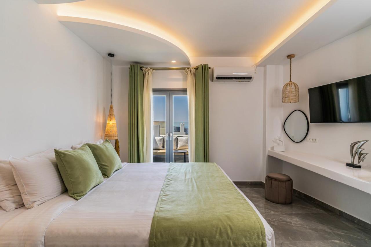 คาเฟียริส อพาร์ตเมนต์ - ออน เดอะ คลิฟ Aparthotel ฟิรอสเตฟานี ภายนอก รูปภาพ