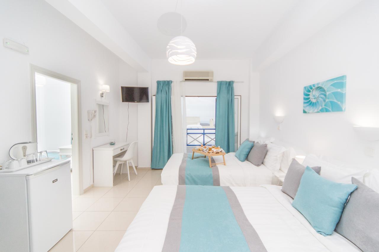 คาเฟียริส อพาร์ตเมนต์ - ออน เดอะ คลิฟ Aparthotel ฟิรอสเตฟานี ภายนอก รูปภาพ